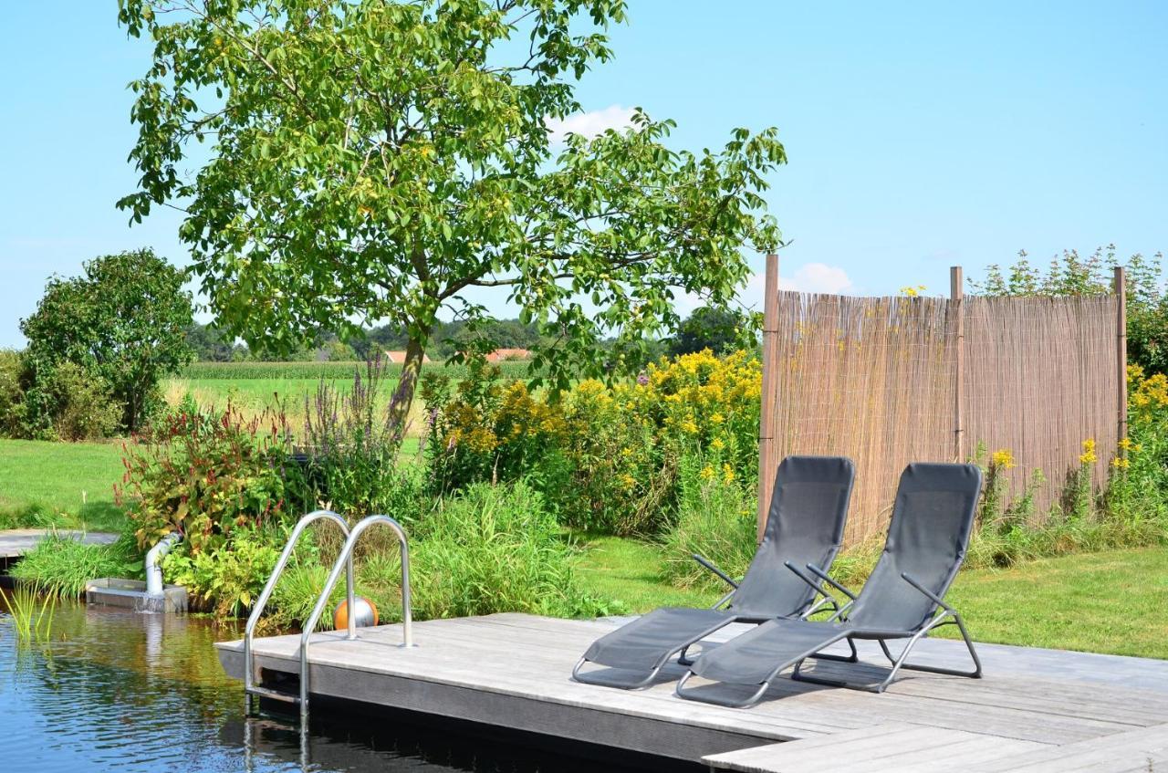 B&B Pipowagen "Het Wellnesst" Op Wellness Camping En B&B Stoltenborg Meddo Екстериор снимка